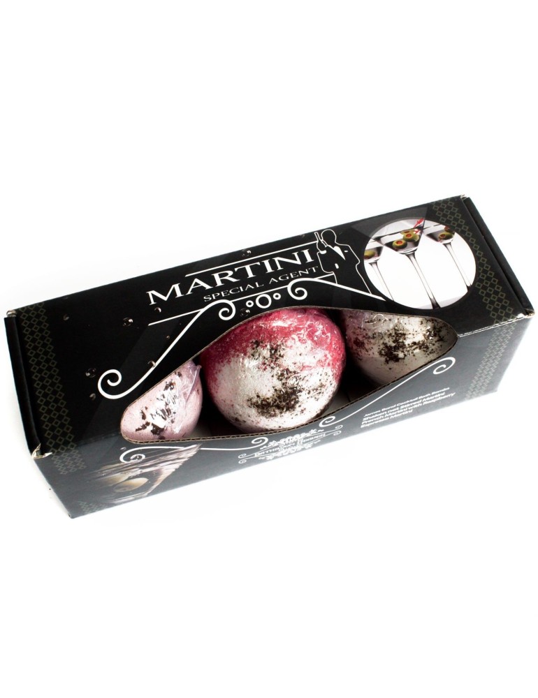 Bomba do kúpeľa Martini sada 3 ks