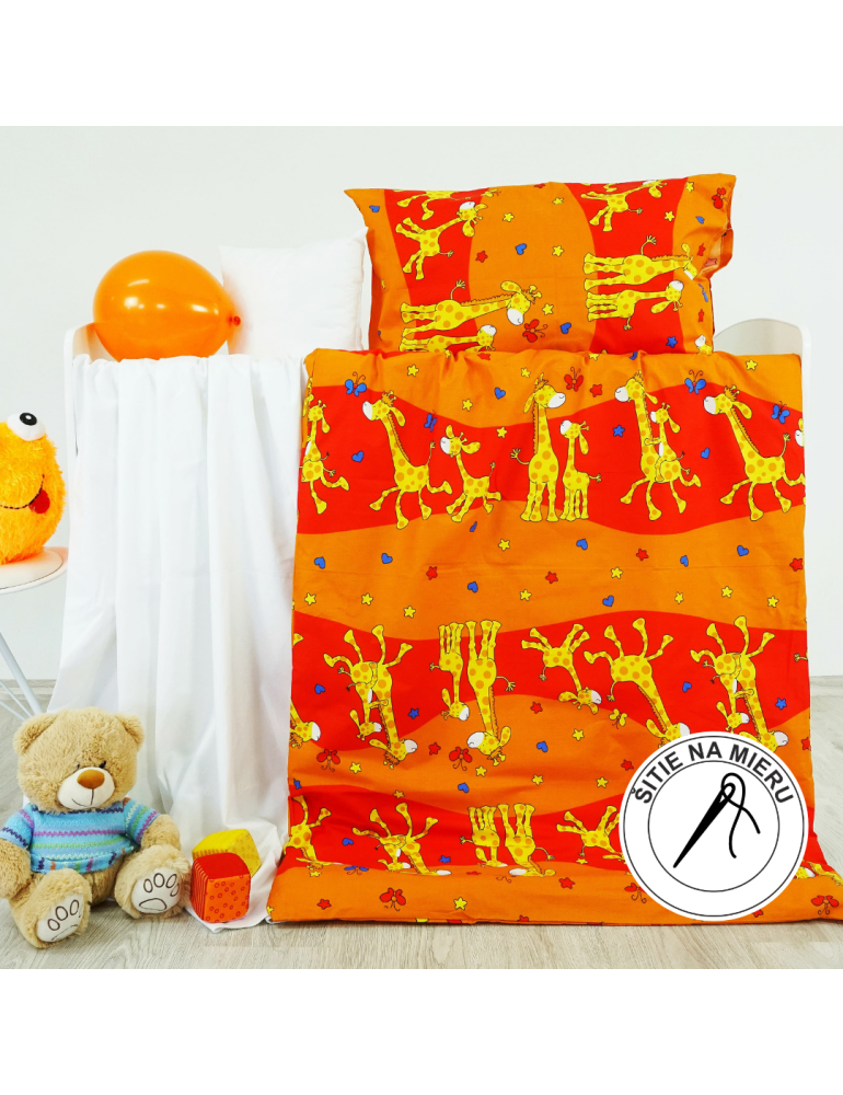 Obliecky_detske_zirafy_cervene_EMI