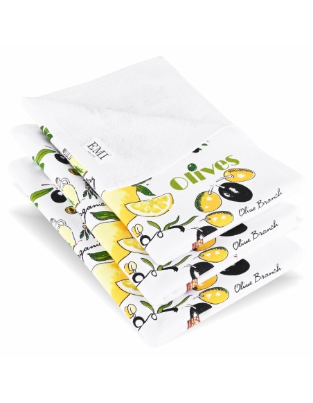 Detský uterák bavlnený 30x50 svetlo hnedý EMI