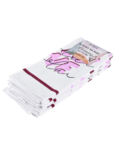 Utierky na riad Neftis set 3 ks EMI