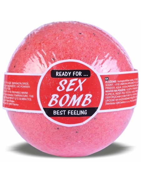 Kopalna bombica Sex Bomb jagoda 120 g