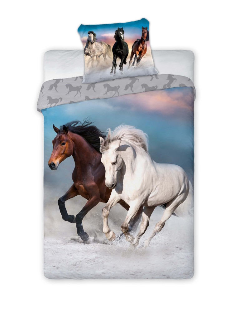 Obliecky_bavlnene_Horses_140x200+70x90_cm_FARO