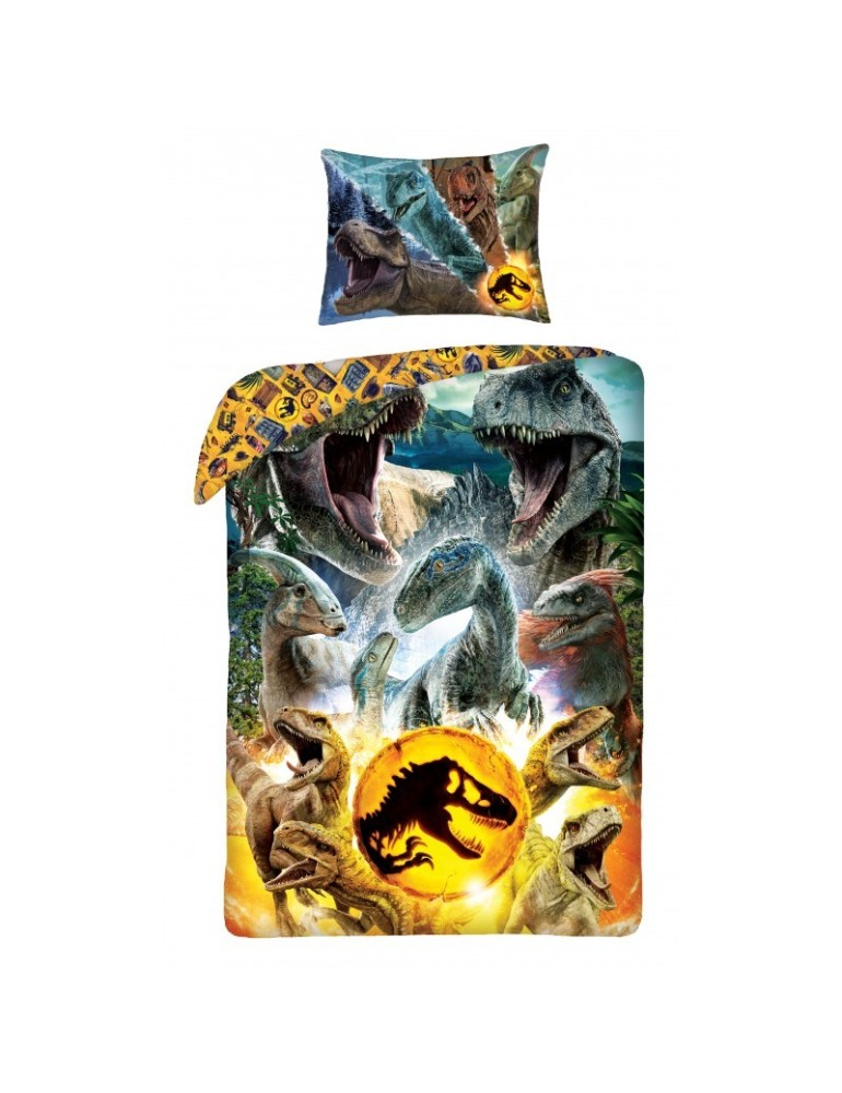 Obliecky_Jursky_svet_bavlna_140x200+70x90_cm