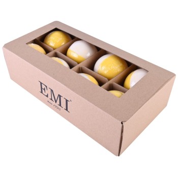 Bomba do kúpeľa citrus sada 8 ks