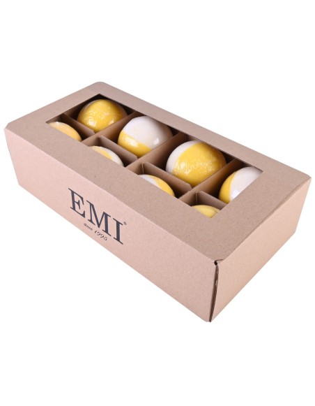 Bomba do kúpeľa citrus sada 8 ks