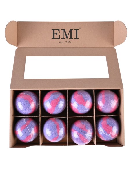 Bomba do kúpeľa hrozno sada 8 ks