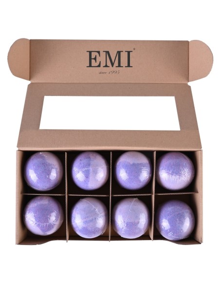 Bomba do kúpeľa levanduľa sada 8 ks