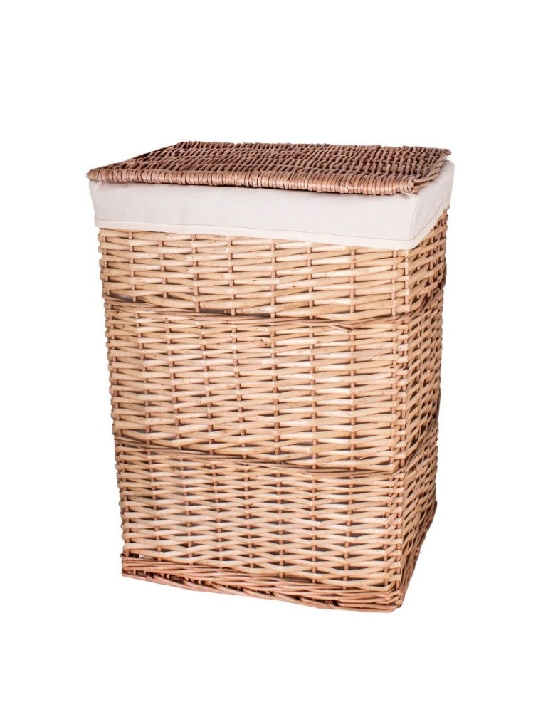 Kôš na špinavé prádlo hnedý AWD