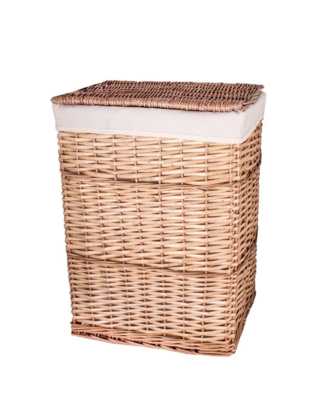 Kôš na špinavé prádlo hnedý AWD