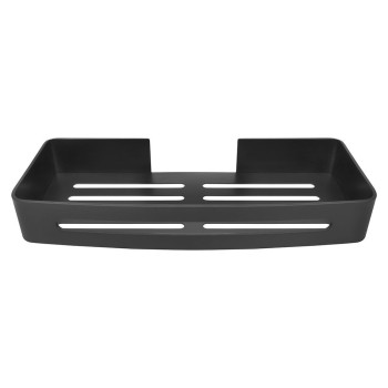 Samolepiaca kúpeľňová polica čierna Tes AWD