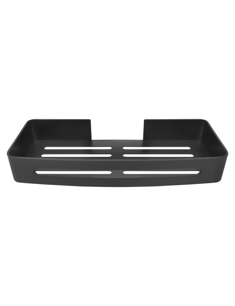 Samolepiaca kúpeľňová polica čierna Tes AWD