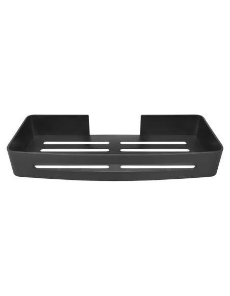 Samolepiaca kúpeľňová polica čierna Tes AWD