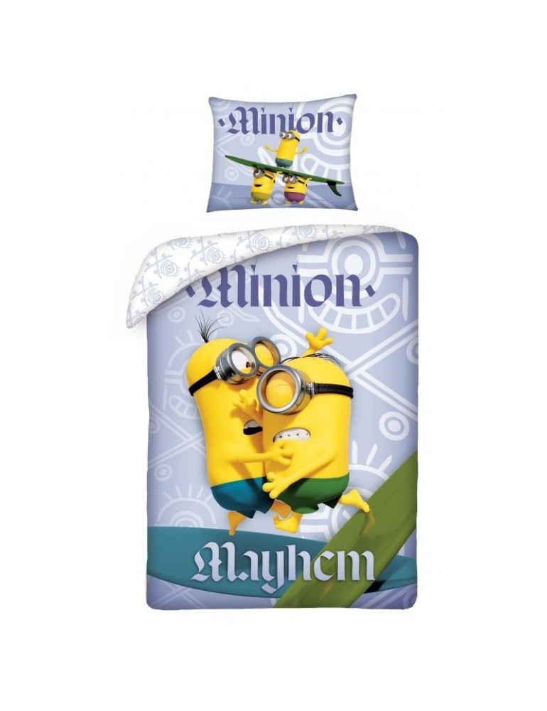 Obliecky_Mimoni_Mayhem_modra_140x200+70x90_cm