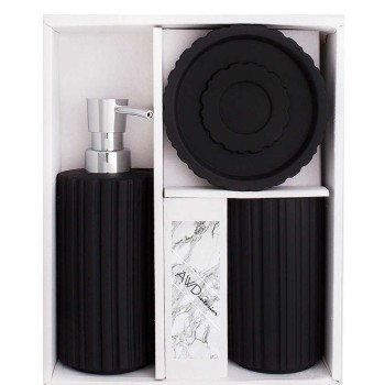 Set dóza Modern čierna AWD