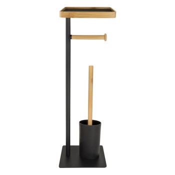 Stojan na WC kefu s polickou AWD