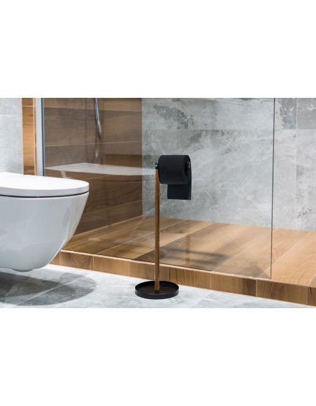 Stojan na toaletný papier hnedý AWD