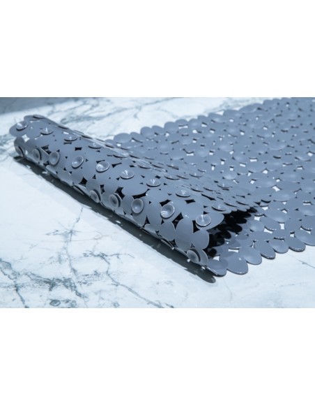 Protišmyková podložka do sprchy sivá 90x40 cm AWD