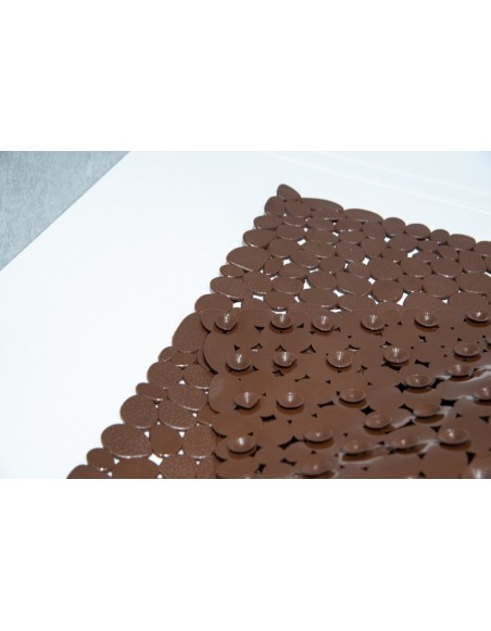 Protišmyková podložka do vane hnedá 40x90 cm AWD