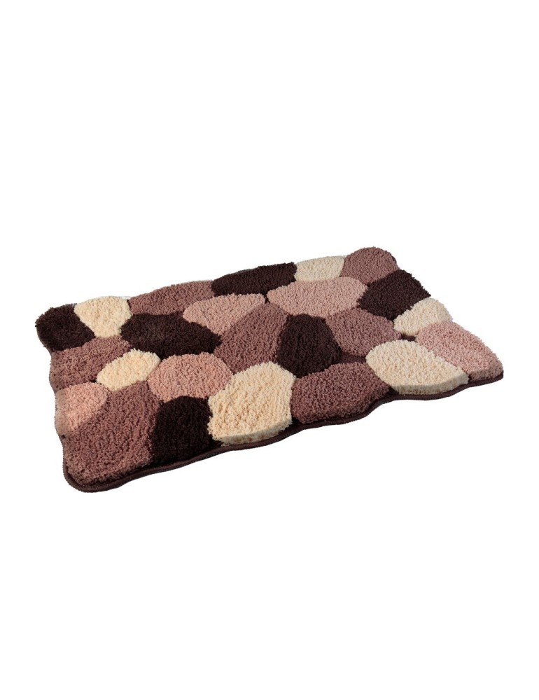 Kupelnovy koberec hnedy 80x50 cm AWD