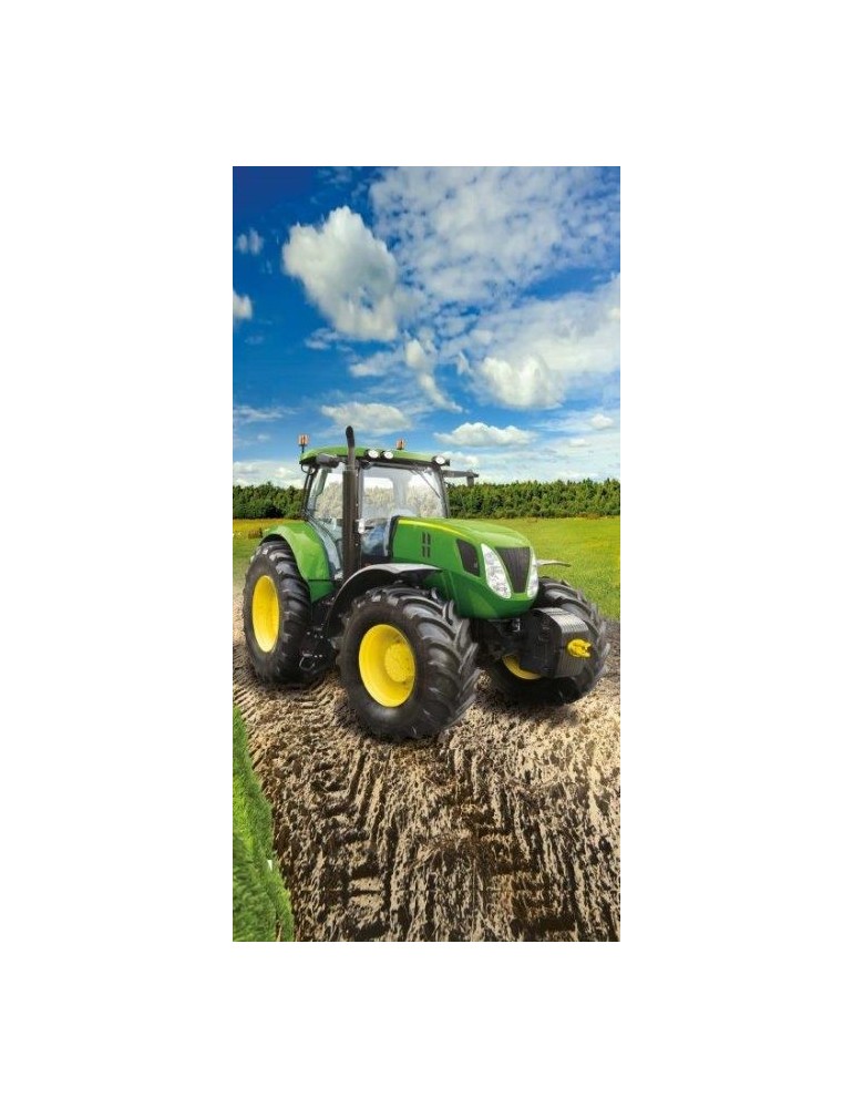 Plážová osuška Traktor 70x140 cm FARO