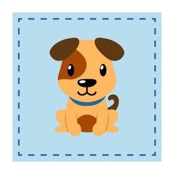 Detský uterák Psík 30x30 cm Faro