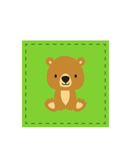 FARO detský uterák Macko 30x30 cm