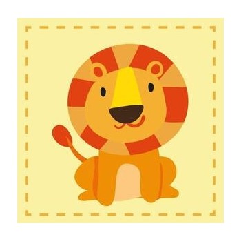 Detský uterák Lev 30x30 cm FARO