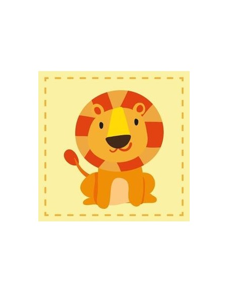 Detský uterák Lev 30x30 cm FARO