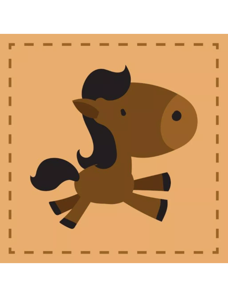 Detský uterák FARO Kôň 30 x 30 cm