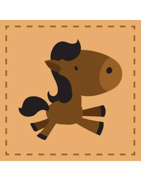 Detský uterák FARO Kôň 30 x 30 cm