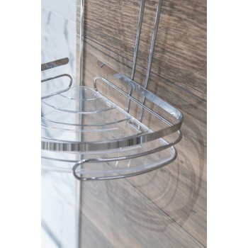 Polička rohová dvojposchodová AWD