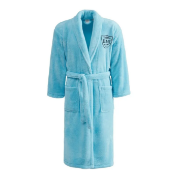 Župan z mikrovlákna modrý EMI