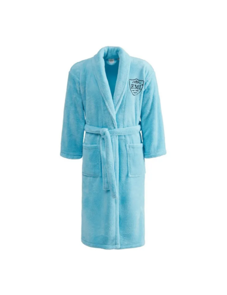 Župan z mikrovlákna modrý EMI