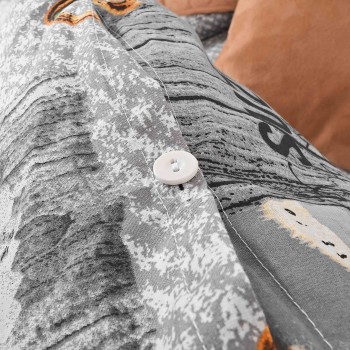 Obliečky bavlnené Zaos sivé EMI