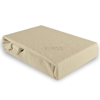 Plachta posteľná krémová...