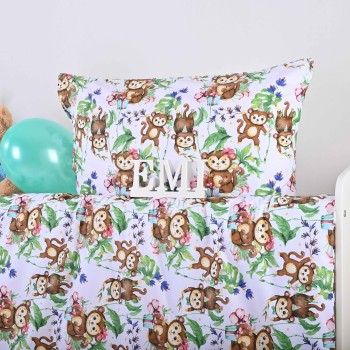 Obliečky detské bavlnené Opice EMI