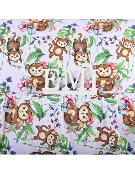 Obliečky detské bavlnené Opice EMI