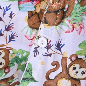 Obliečky detské bavlnené Opice EMI