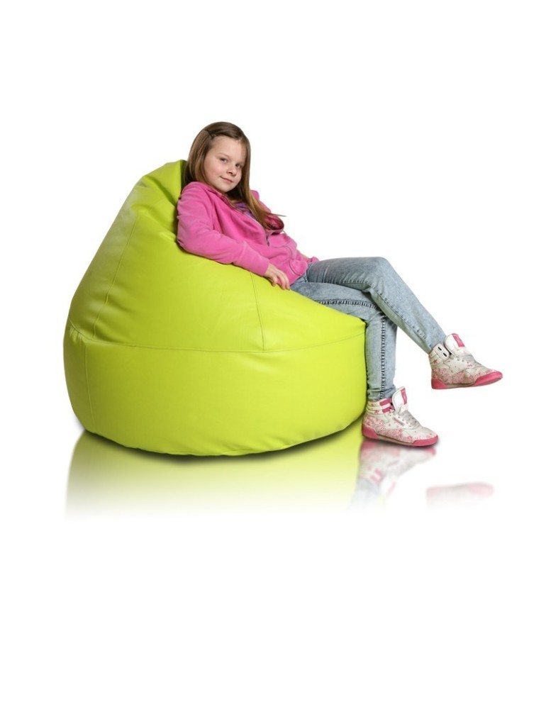 Sedací vak malá guľa limetková EMI