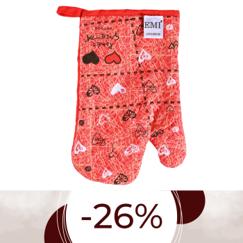 Chňapka standard srdce