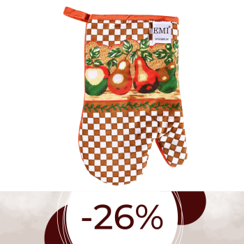 Chňapka standard hnedá hruška