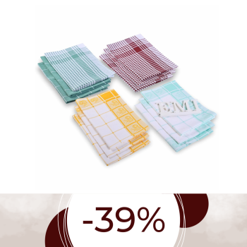 Kuchynské utierky Color Mix...