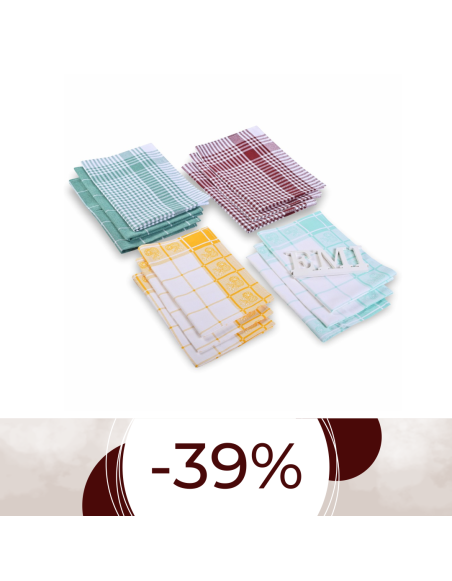 Kuchynské utierky Color Mix 12 ks EMI