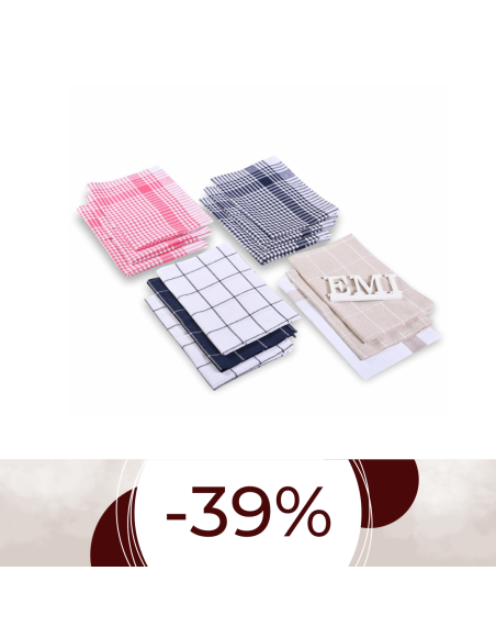 Kuchynské utierky Cloth set 12 ks EMI