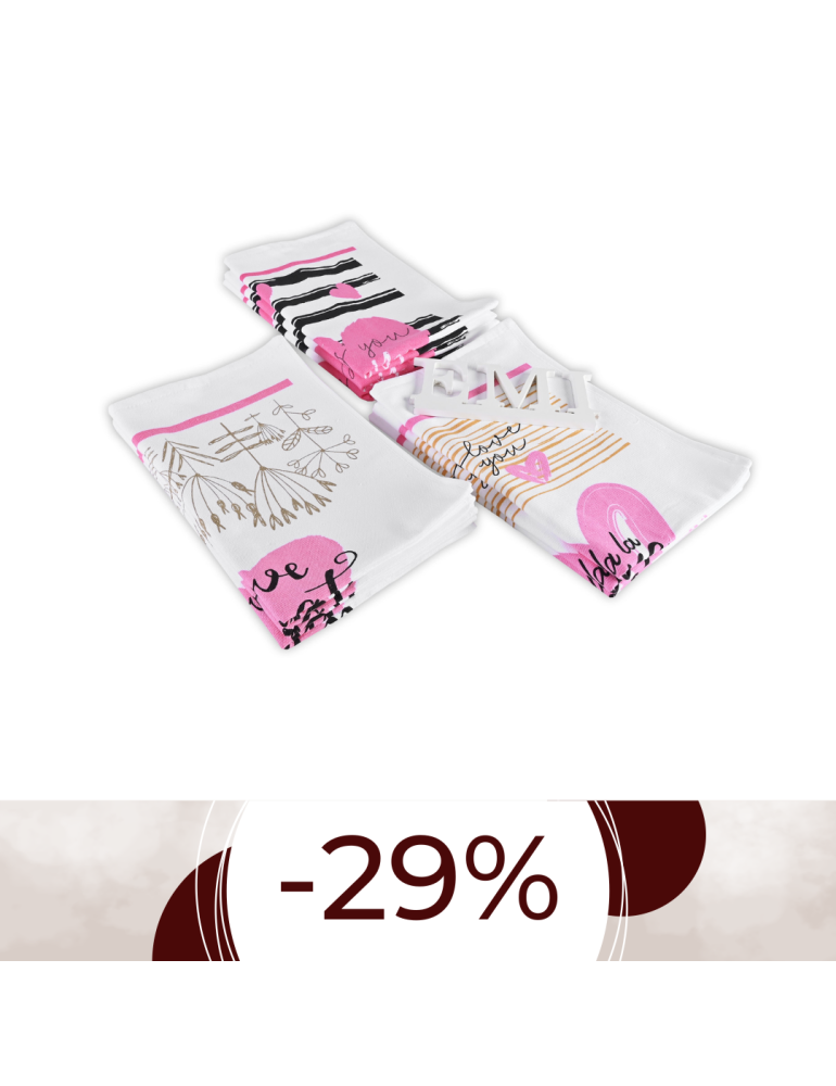 Kuchynské utierky Dear set 9 ks EMI