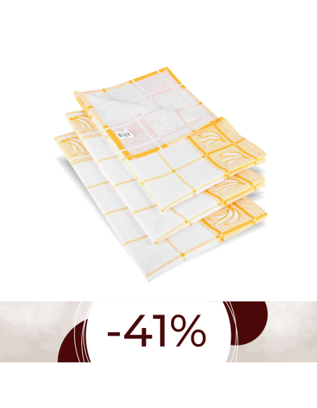 Utierky na riad Banán žltý set 3 ks EMI