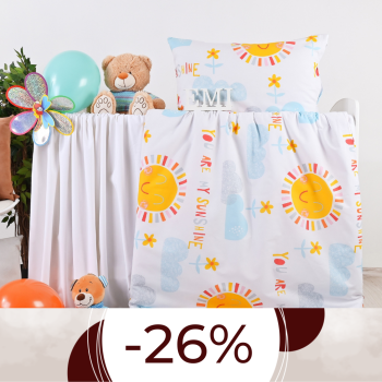 Obliečky detské bavlnené...