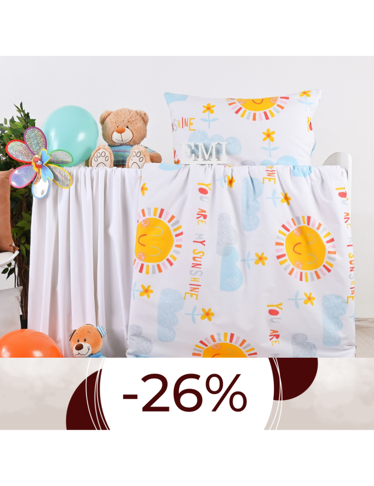 Obliečky detské bavlnené Sunny EMI