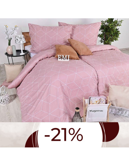 Flanelové obliečky Alya rosa EMI