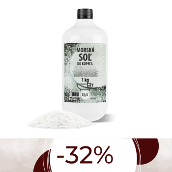 Morská soľ do kúpeľa 1 kg